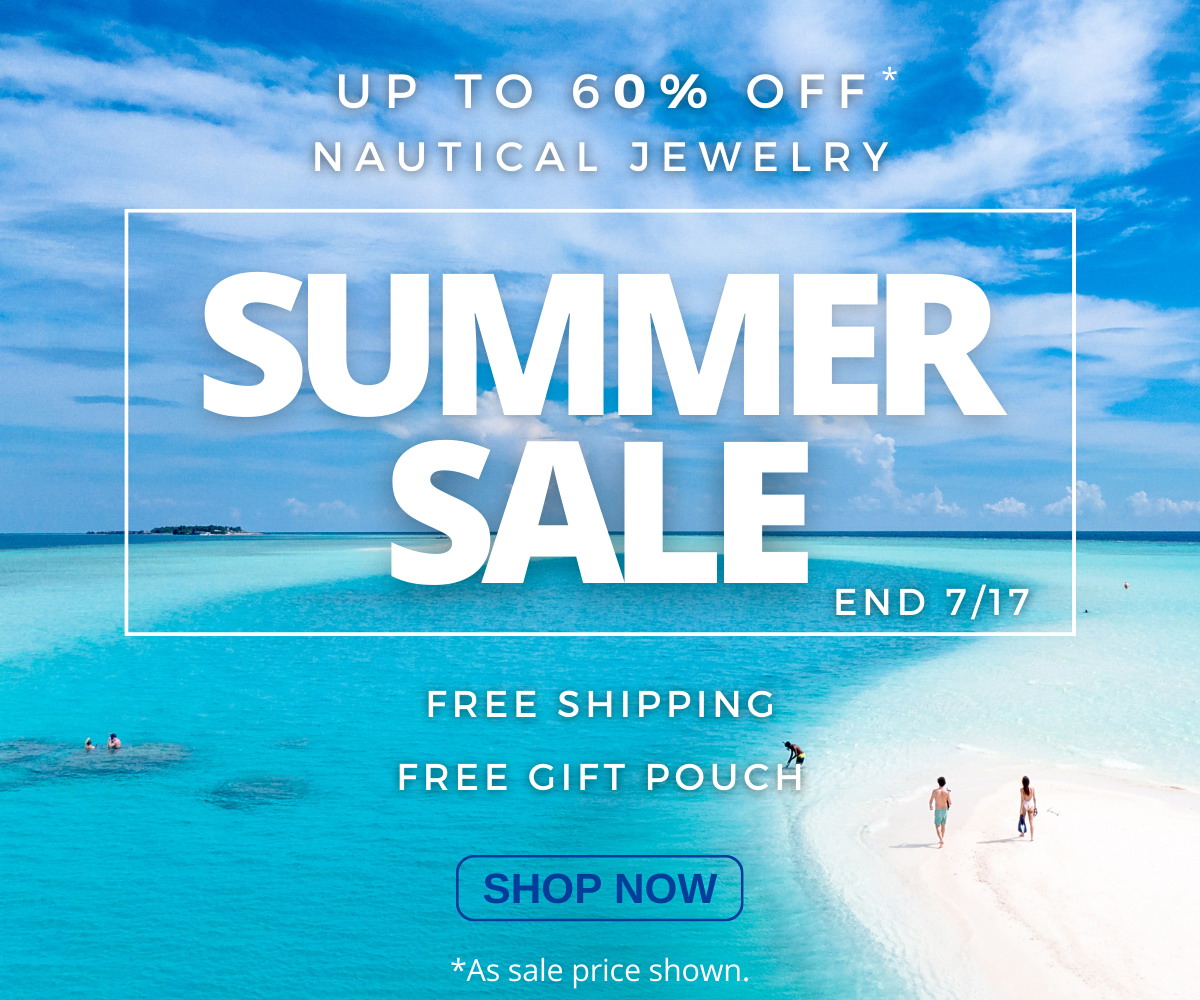 Fiona Accessories 2022 Summer Nautical Jewelry Up to 70% OFF  Sale until July 17.
