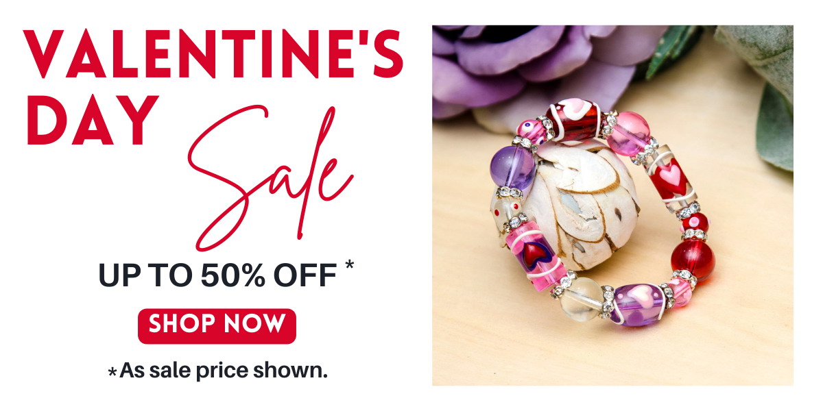 fionaaccessories.com painted Valentine jewelry up to 50% OFF SALE!